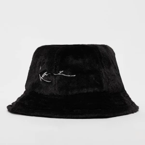 Signature Bucket Hat, markiKarl Kani, Czapki z daszkiem i beanie, w kolorze czarny, rozmiar: