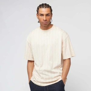 Signature Pinstripe T-Shirt, markiKarl Kani, T-Shirty i Polo, w kolorze beż, rozmiar: