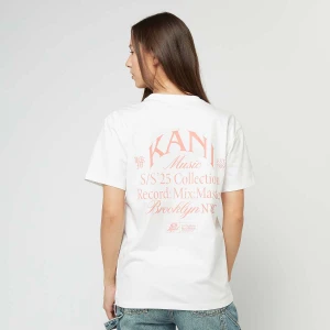 Signature Print Os T-Shirt, markiKarl Kani, T-Shirty i Polo, w kolorze biały, rozmiar: