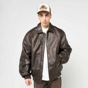 Signature Pu Leather Bomber Jacket Karl Kani