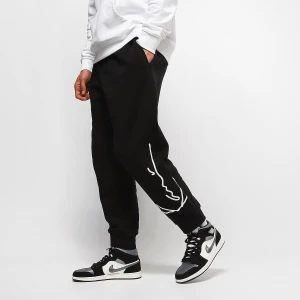 Signature Retro Sweatpants, markiKarl Kani, Spodnie dresowe, w kolorze czarny, rozmiar: