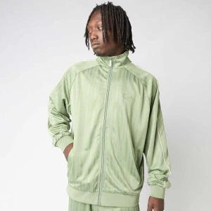 Signature Shadow Stripe Trackjacket Karl Kani zielony