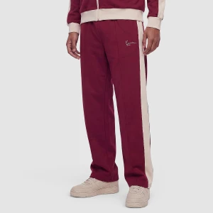 Signature Sidestripe Pique Trackpants Karl Kani czerwony