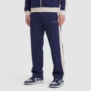 Signature Sidestripe Pique Trackpants Karl Kani niebieski