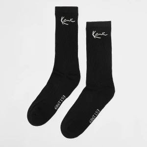 3 PACK - Signature Socks, markiKarl Kani, Skarpety, w kolorze czarny, rozmiar: