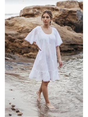 SIGRIS Moda Sukienka w kolorze białym rozmiar: L