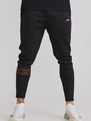 SikSilk Mens Black Dynamic Joggers