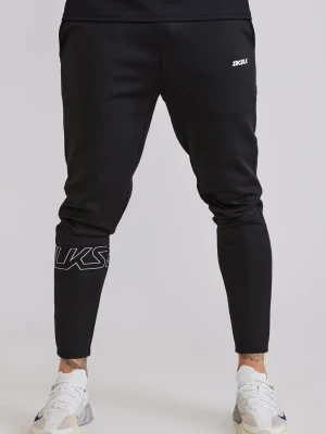 SikSilk Mens Black Dynamic Joggers