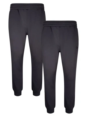 SikSilk Mens Black Pack of 2 Joggers