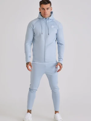 SikSilk Mens Blue Hoodie and Joggers Set