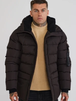 SikSilk Mens Brown Expedition Parka