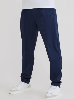 SikSilk Mens Navy Chino Pants