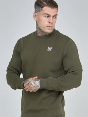SikSilk Męska Bluza Khaki Essential