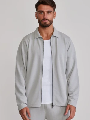 SikSilk Męska Jasnoszara Smart Overshirt
