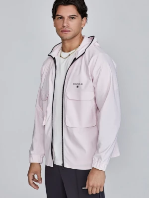 SikSilk Męska Różowa Lekka Kurtka