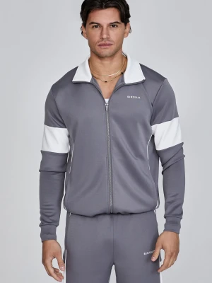 SikSilk Męska Szara Bluza Treningowa