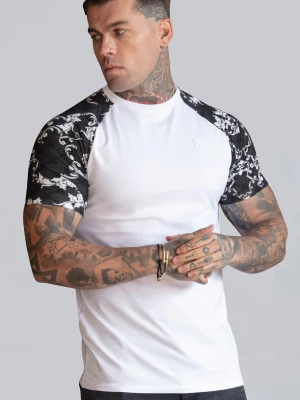 Siksilk męska t-shirt wenecka