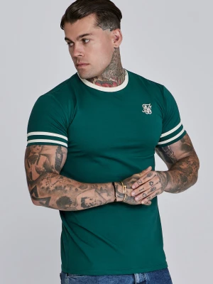 SikSilk Męska Zielona Koszulka Turniejowa