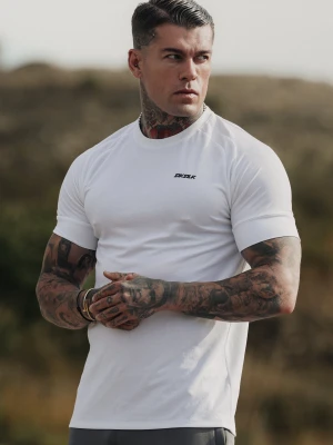 Zdjęcie produktu SikSilk Męski Biały Tech T-shirt