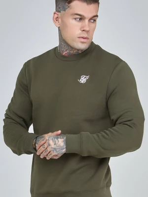 Siksilk męski bluza Khaki