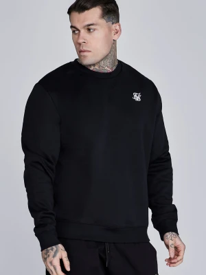 Zdjęcie produktu SikSilk Męski Czarny Essentials Sweter