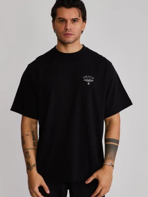Zdjęcie produktu SikSilk Męski Czarny Graficzny T-Shirt