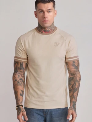 Zdjęcie produktu SikSilk Męski Ecru, Brązowy T-Shirt Turniejowy
