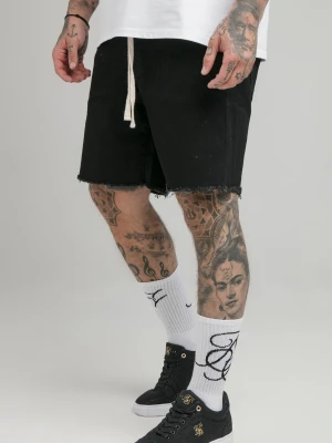 Siksilk Męski Raw Raw Rair Relaked Denim Short
