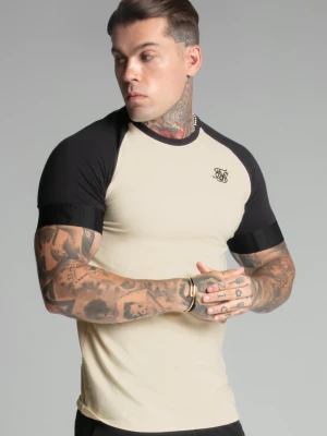 SikSilk Męski T-Shirt Ecru