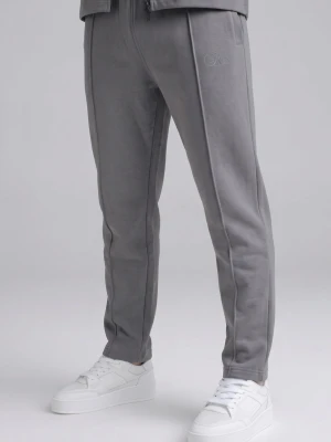 SikSilk Męskie Ciemnoszare Eleganckie Joggers