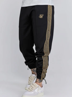 SikSilk Męskie Czarne Dresy