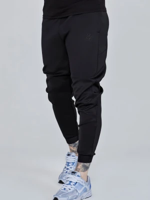SikSilk Męskie Czarne Dresy