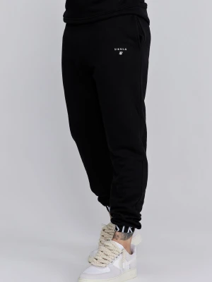 SikSilk Męskie Czarne Dresy