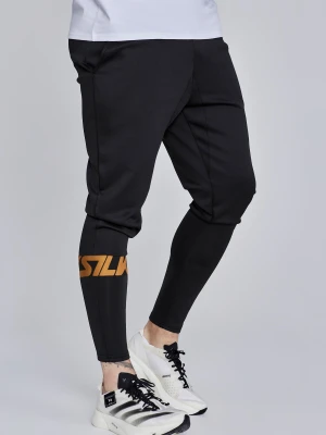 SikSilk Męskie Czarne Dynamic Joggers
