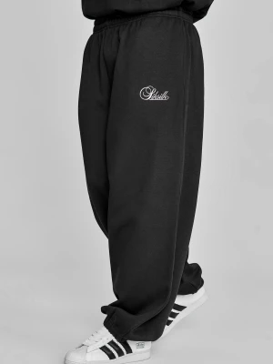 SikSilk Męskie Czarne Essentials Joggersy