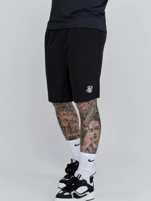 SikSilk Męskie Czarne Spodenki