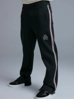 SikSilk Męskie Czarne Spodnie Treningowe