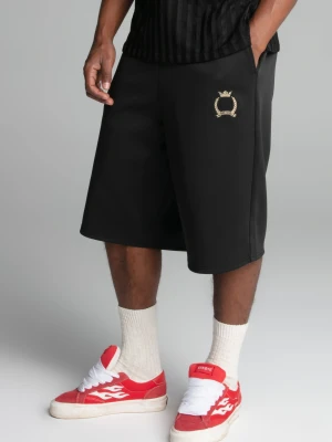 SikSilk Męskie Krótkie Spodenki Czarne