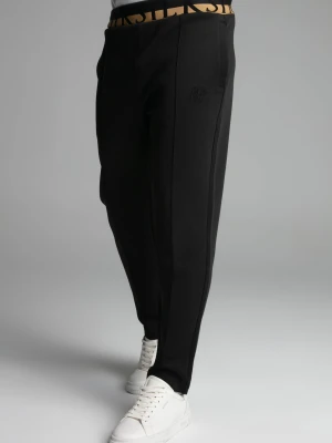 SikSilk Męskie Spodnie Czarne