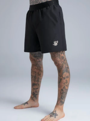 SikSilk Męskie Stroje Pływackie Czarne