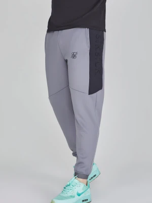 SikSilk Męskie Szare Joggery Muscle Fit