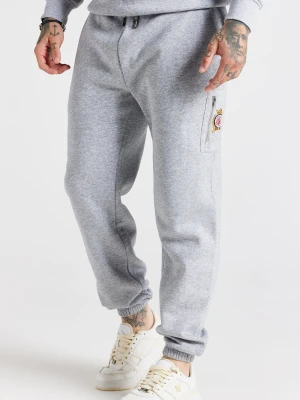 Siksilk Męskie szary polar