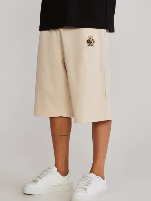 SikSilk Męskie Szorty Ecru Crest