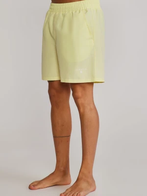 SikSilk Męskie Żółte Spodenki Kąpielowe