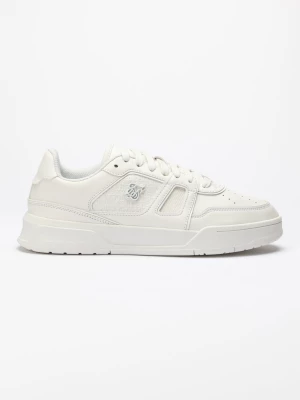 Siksilk Women's Off White Low Top Court Trener