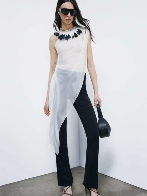 Silk top z drapowaniami PATRIZIA PEPE