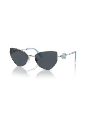Silver/Dark Grey Sunglasses SK 7008 Swarovski