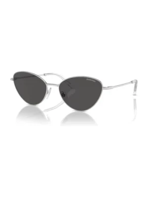 Silver/Dark Grey Sunglasses Sk7019 Swarovski