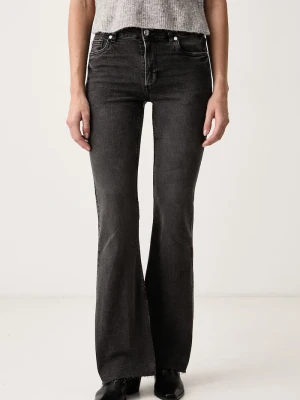 Silvian Heach jeansy flare damskie NALLURI szary