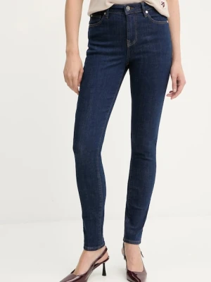 Silvian Heach jeansy ROMANG damskie kolor granatowy GPA25102JE